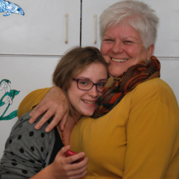 Dalma búcsúztatója a Gyerekek átmeneti otthonában (Fotó: Nagy Mária)