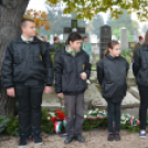 Megemlékezés a Mosoni temetőben (Fotó: Nagy Mária)