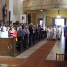 Németh László atya aranymiséje Mosonban