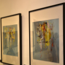 Varga György festő- és iparművész Megfestett idő című kiállítása