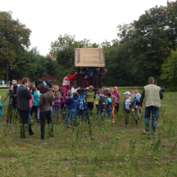 Labirintus és kilátó avatás Mosonmagyaróváron