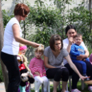 Az Ebuló Kutyaiskola interaktív kutyás bemutatója a Pillangó óvodában (Fotó: Stipkovits Veronika)