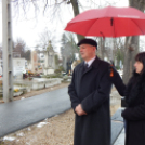 Megemlékezés és koszorúzás Dr. Sattler János sírjánál