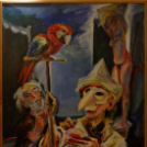 Óvárosi esték - meditatív impressziók: Karczagi Endre festőművész és Vizsy Ferenc író beszélgetőestje (fotó: Horváth Attila)