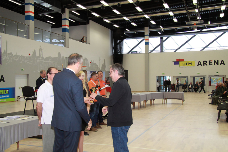 XXI. Nemzetközi Makett Kiállítás és Verseny díjátadója