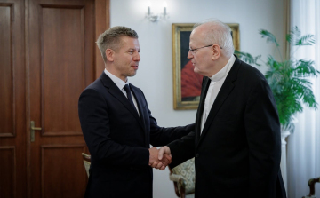 Erdő Péter fogadta Magyar Pétert