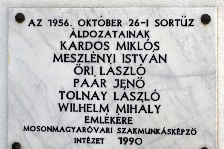 Városi gyásznap - október 26. - Kegyeleti megemlékezés
