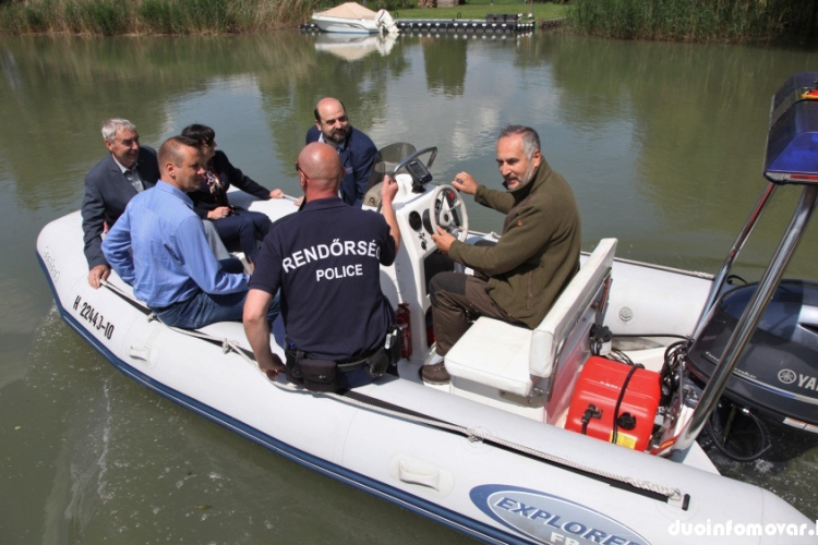 Járőrözés a vizeken