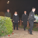 Kegyeleti megemlékezés a Gyásztéren (Fotó: Nagy Mária)