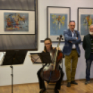 Varga György festő- és iparművész Megfestett idő című kiállítása