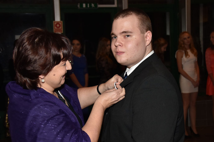 Kossuth Lajos Gimnázium szalagtűző - 12/BC osztály