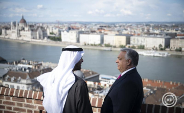 Orbán Viktor hivatalos látogatás keretében fogadta az Egyesült Arab Emírségek elnökét