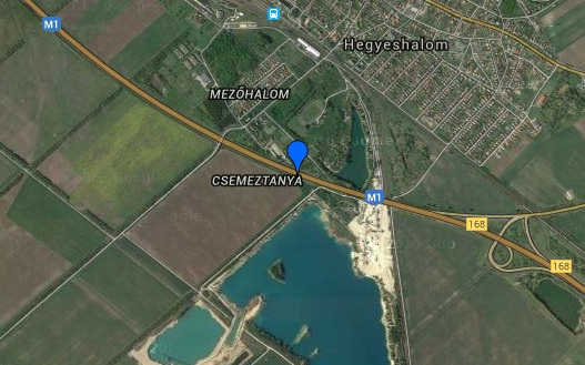 Torlódás az M1-es autópályán