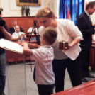 A Város Kiváló Tanulója Díj átadása