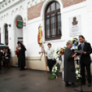 Hőnel Béla emléktábla avatás Mosonmagyaróváron