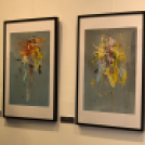 Varga György festő- és iparművész Megfestett idő című kiállítása