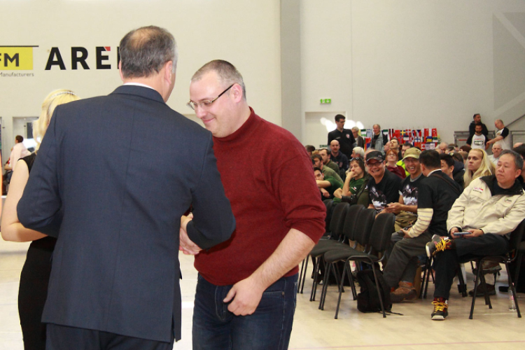 XXI. Nemzetközi Makett Kiállítás és Verseny díjátadója