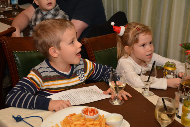 A Mikulás látogatott el az Óvári Kávéházban (Fotó: Nagy Mária)