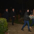 Kegyeleti megemlékezés a Gyásztéren (Fotó: Nagy Mária)