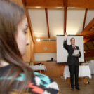 Dale Carnegie sajtótájékoztató, Pedagógus továbbképzés Lipóton (fotó: Horváth Attila)