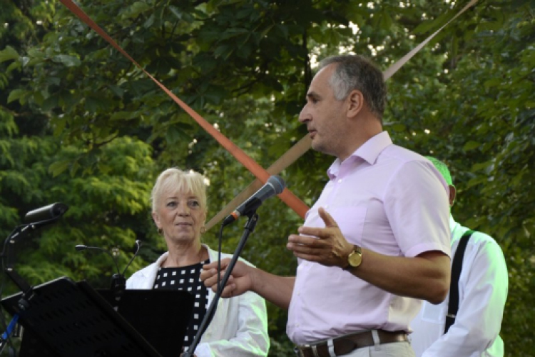 Tiszta Amerika - Vár-tó party