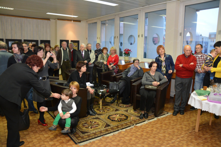 Vitéz Vilmos - Együtt című fotókiállítás megnyitója (Fotó: Nagy Mária)