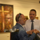 Varga György festő- és iparművész Megfestett idő című kiállítása