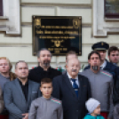 Táblaavató ünnepség Szűts János Alezredes Fővívómester emlékére