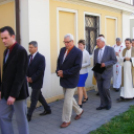 Németh László atya aranymiséje Mosonban