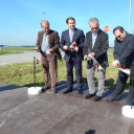 Közlekedési csomópont - világítás átadása: Jánossomorja-Ipari Park - 2014.szeptember 29. hétfő