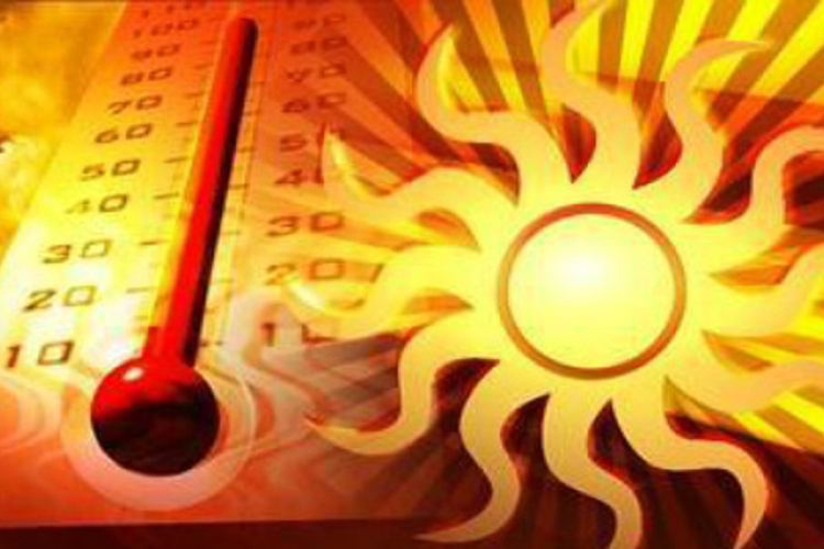 Holnaptól ismét forróság várható