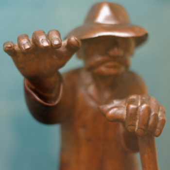 Lipcsey György Munkácsy-díjas szobrászművész gyűjteményes kiállítása (Fotó: Horváth Attila)