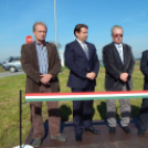 Közlekedési csomópont - világítás átadása: Jánossomorja-Ipari Park - 2014.szeptember 29. hétfő