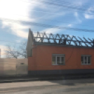 Leégett egy ház tetőszerkezete Hegyeshalomban