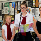 A BOLYAI-ISKOLA KIÁLLÍTÁSA (Fotó: Stipkovits Veronika)