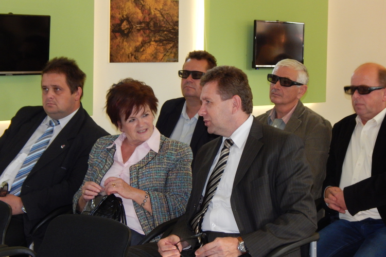 Mosonmagyaróvári Szennyvíztisztító telep projektzáró rendezvény 