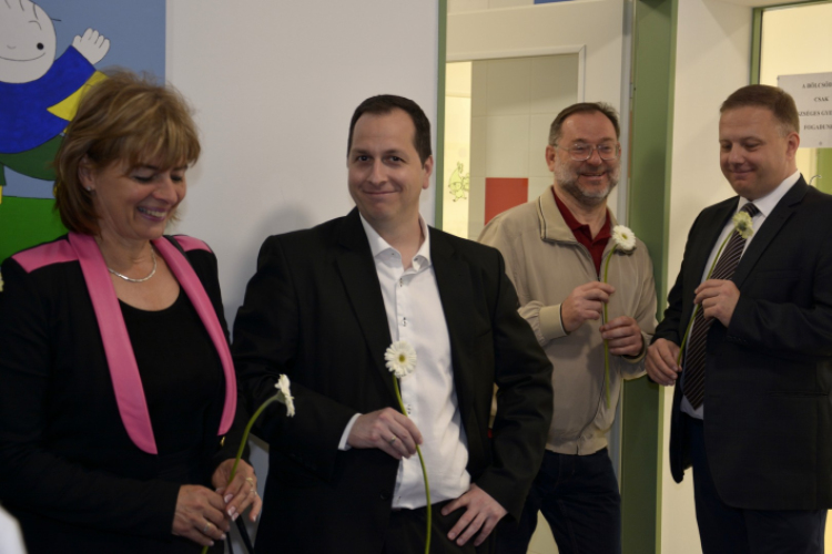 Bölcsőde átadó Mosonmagyaróváron