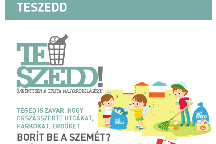 Még lehet csatlakozni az idei TeSzedd programhoz