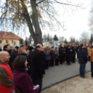 Dr. Sattler János halálának 70. évforulója alkalmából megtartott megemlékező koszorúzás