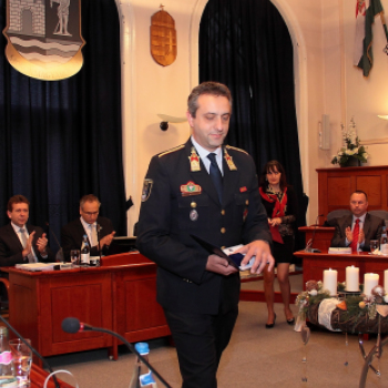  Győr-Moson-Sopron Megye Szolgálatáért Díj  átadása – Védelmi-Rendészeti Tagozatban.