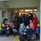 A Mosonmagyaróvári Karolina Kórház és Rendelőintézet Mikulás ünnepsége.