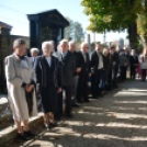 Megemlékezés a Mosoni temetőben (Fotó: Nagy Mária)
