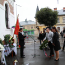 Hőnel Béla emléktábla avatás Mosonmagyaróváron