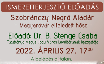 Ismeretterjesztő előadás a Huszár Gál Városi Könyvtárban