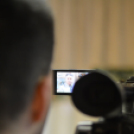 Móczi Sándor képzőművész kiállítása (Fotó: Nagy Mária)