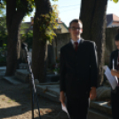 Megemlékezés a Mosoni temetőben (Fotó: Nagy Mária)