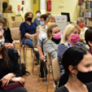 Szabados Ági a Huszár Gál Városi Könyvtárban