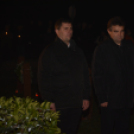 Kegyeleti megemlékezés a Gyásztéren (Fotó: Nagy Mária)