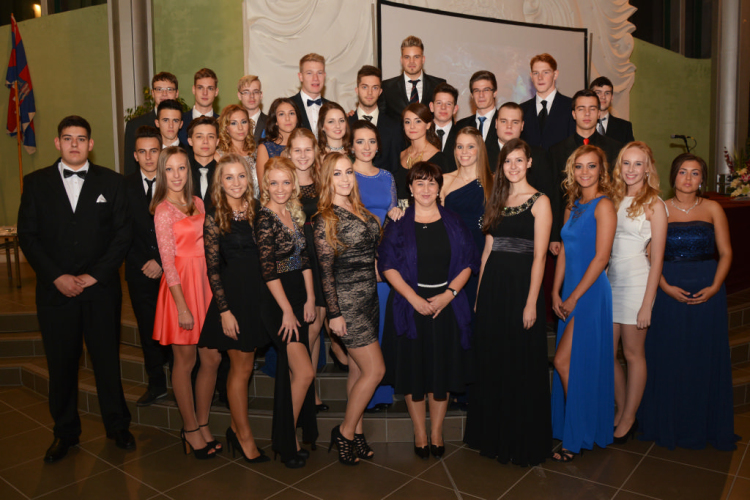 Kossuth Lajos Gimnázium szalagtűző - 12/BC osztály