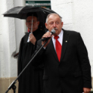 Hőnel Béla emléktábla avatás Mosonmagyaróváron